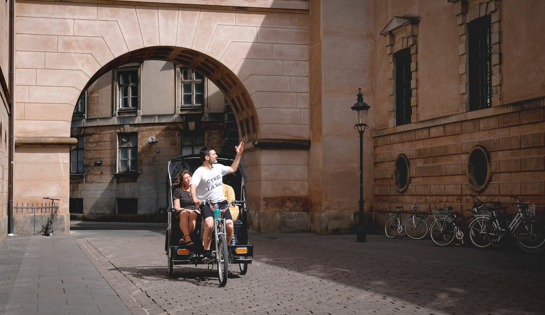 Copenhagen rickshaw tour